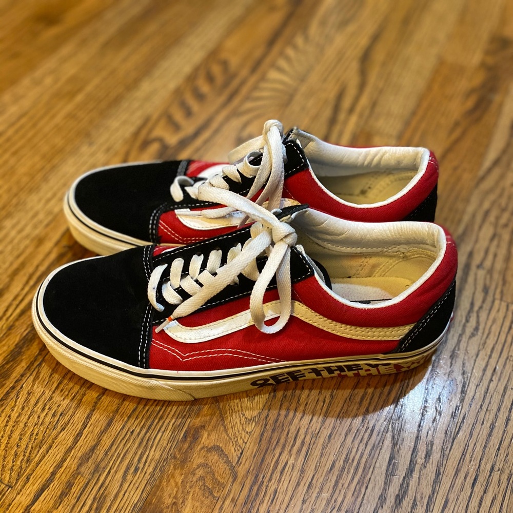 Vans Old School Red/Blue, Men’s Size 8